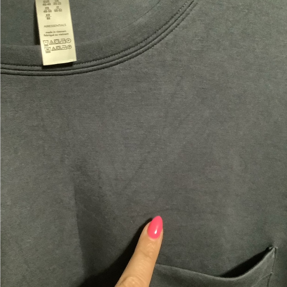 SPANX Dark Blue Crop Top XL - Picture 4 of 8